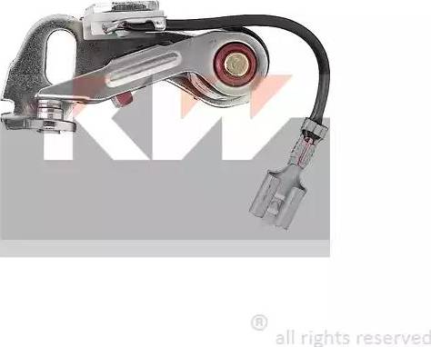 KW 706 040 - Jeu de contacts, distributeur d'allumage droxauto.com