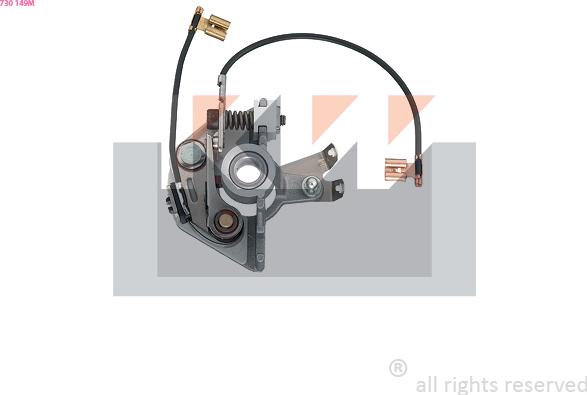 KW 730 149M - Jeu de contacts, distributeur d'allumage droxauto.com