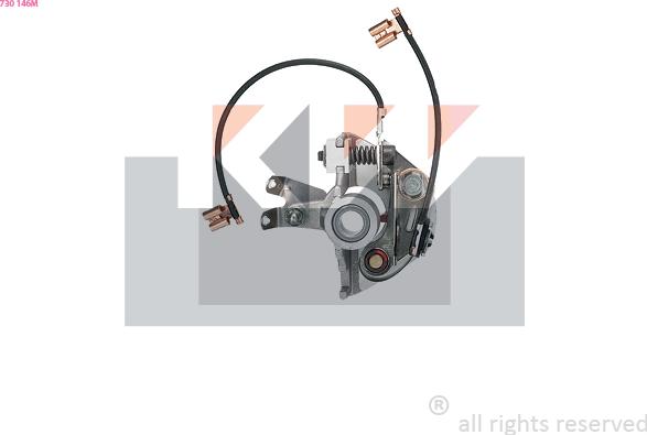 KW 730 146M - Jeu de contacts, distributeur d'allumage droxauto.com