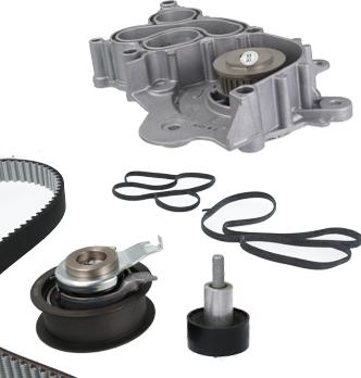 KWP KW1218-1 - Pompe à eau + kit de courroie de distribution droxauto.com
