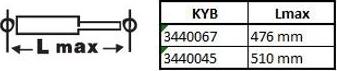 KYB 3440067 - Amortisseur droxauto.com