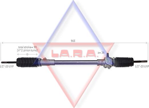 LA.R.A. 140504 - Crémaillière de direction droxauto.com