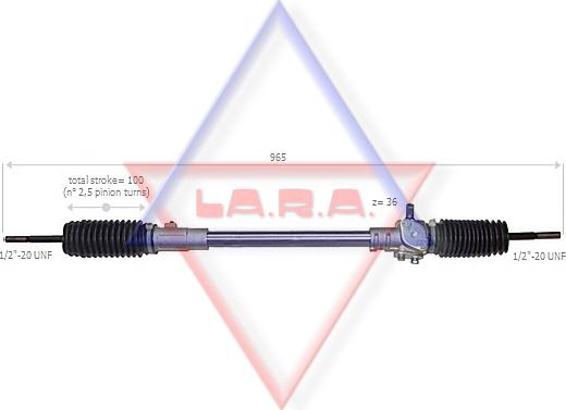 LA.R.A. 140501 - Crémaillière de direction droxauto.com