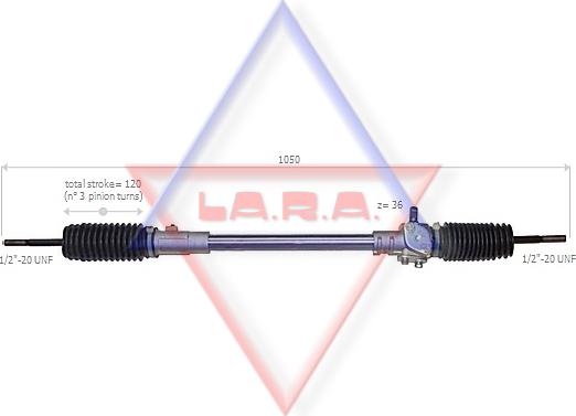 LA.R.A. 140502 - Crémaillière de direction droxauto.com
