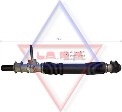 LA.R.A. 290007 - Crémaillière de direction droxauto.com