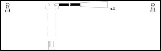 LEMARK HOES1174 - Kit de câbles d'allumage droxauto.com