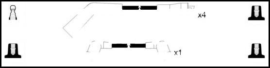 LEMARK HOES1339 - Kit de câbles d'allumage droxauto.com