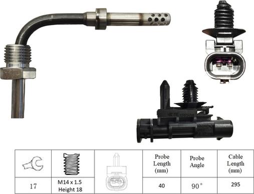 LEMARK LXT043 - Capteur, température des gaz droxauto.com