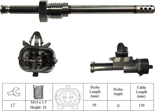 LEMARK LXT133 - Capteur, température des gaz droxauto.com