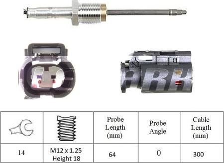 LEMARK LXT360 - Capteur, température des gaz droxauto.com
