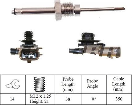 LEMARK LXT363 - Capteur, température des gaz droxauto.com