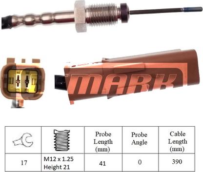 LEMARK LXT290 - Capteur, température des gaz droxauto.com