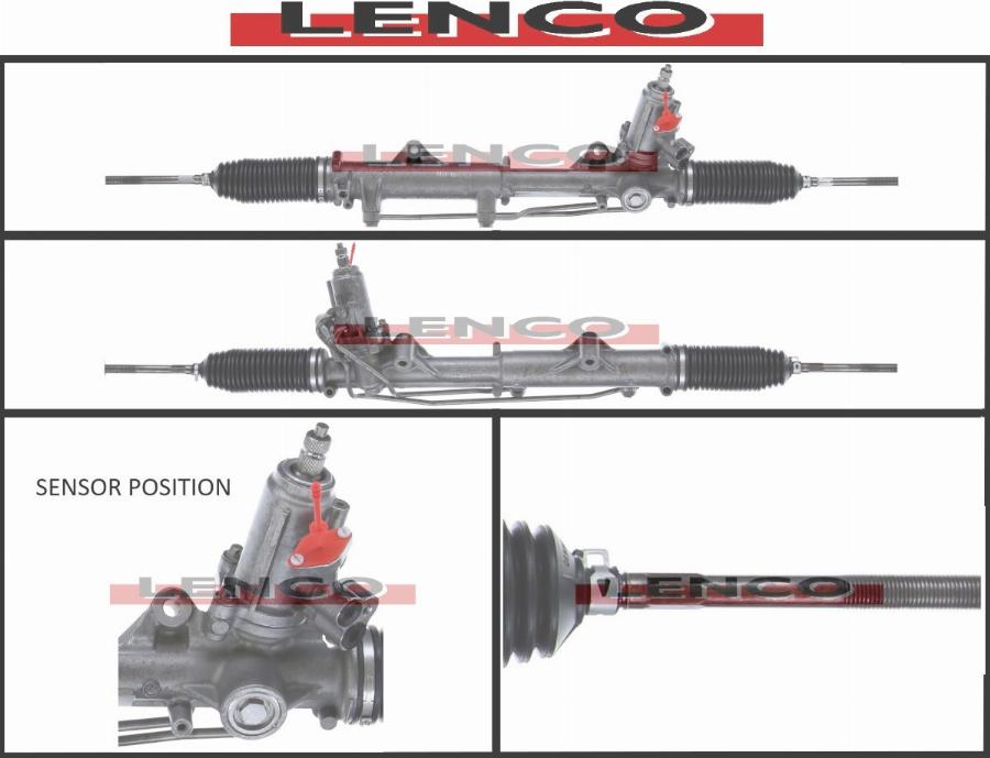 Lenco SGA046L - Crémaillière de direction droxauto.com
