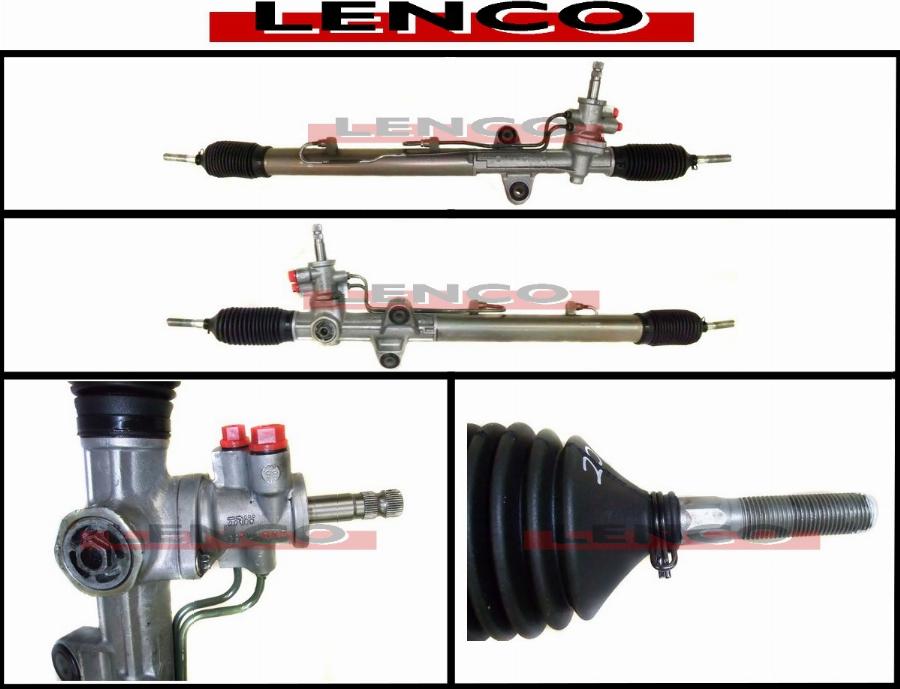 Lenco SGA201L - Crémaillière de direction droxauto.com