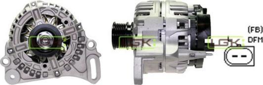 LGK 441707 - Alternateur droxauto.com