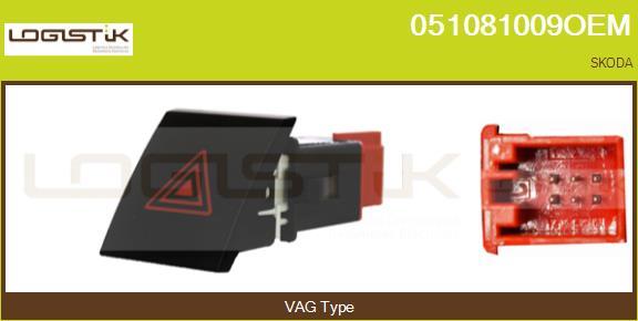 LGK 051081009OEM - Interrupteur de signal de détresse droxauto.com