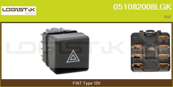 LGK 051082008LGK - Interrupteur de signal de détresse droxauto.com