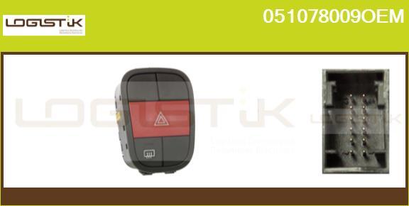 LGK 051078009OEM - Interrupteur de signal de détresse droxauto.com
