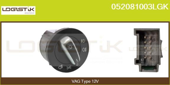 LGK 052081003LGK - Interrupteur, lumière principale droxauto.com