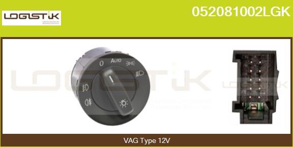 LGK 052081002LGK - Interrupteur, lumière principale droxauto.com