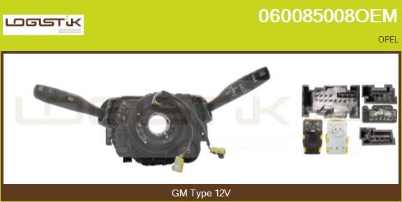 LGK 060085008OEM - Commutateur de colonne de direction droxauto.com
