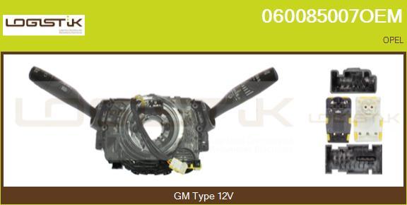 LGK 060085007OEM - Commutateur de colonne de direction droxauto.com