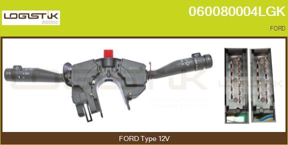 LGK 060080004LGK - Commutateur de colonne de direction droxauto.com