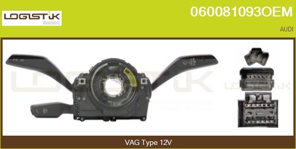 LGK 060081093OEM - Commutateur de colonne de direction droxauto.com