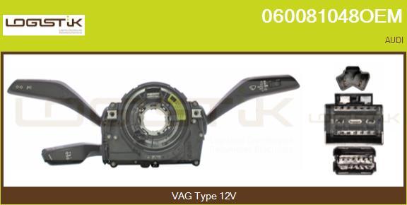 LGK 060081048OEM - Commutateur de colonne de direction droxauto.com