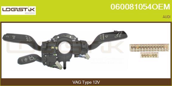 LGK 060081054OEM - Commutateur de colonne de direction droxauto.com