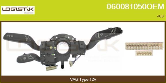 LGK 060081050OEM - Commutateur de colonne de direction droxauto.com