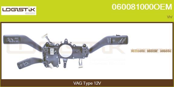 LGK 060081000OEM - Commutateur de colonne de direction droxauto.com