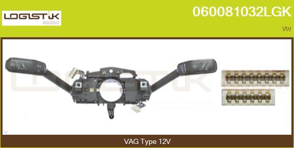 LGK 060081032LGK - Commutateur de colonne de direction droxauto.com