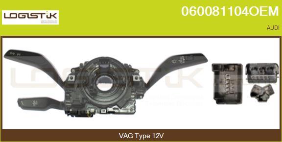 LGK 060081104OEM - Commutateur de colonne de direction droxauto.com