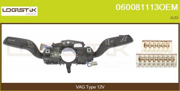 LGK 060081113OEM - Commutateur de colonne de direction droxauto.com