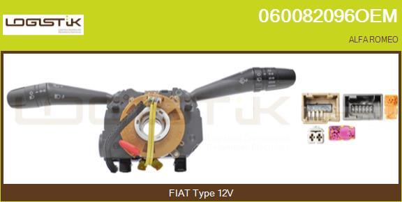 LGK 060082096OEM - Commutateur de colonne de direction droxauto.com