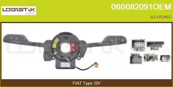 LGK 060082091OEM - Commutateur de colonne de direction droxauto.com