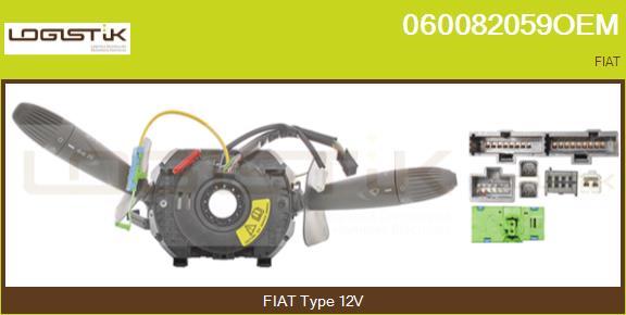 LGK 060082059OEM - Commutateur de colonne de direction droxauto.com