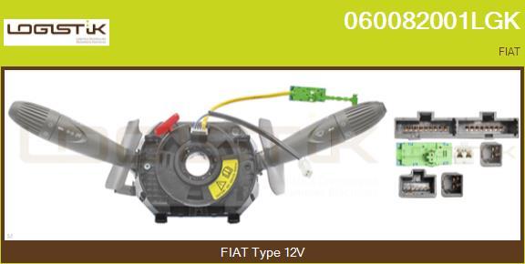 LGK 060082001LGK - Commutateur de colonne de direction droxauto.com