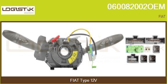 LGK 060082002OEM - Commutateur de colonne de direction droxauto.com