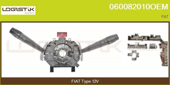 LGK 060082010OEM - Commutateur de colonne de direction droxauto.com