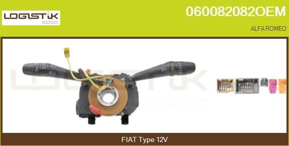 LGK 060082082OEM - Commutateur de colonne de direction droxauto.com