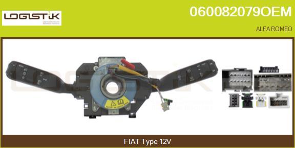 LGK 060082079OEM - Commutateur de colonne de direction droxauto.com