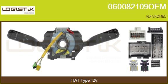 LGK 060082109OEM - Commutateur de colonne de direction droxauto.com
