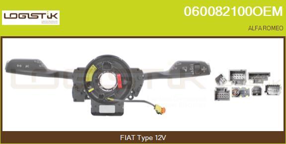 LGK 060082100OEM - Commutateur de colonne de direction droxauto.com