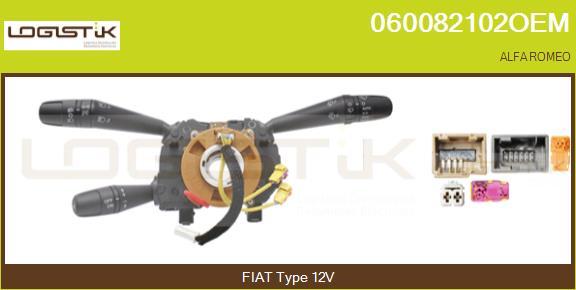 LGK 060082102OEM - Commutateur de colonne de direction droxauto.com