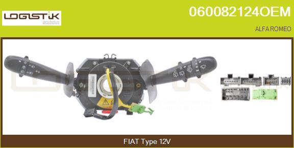 LGK 060082124OEM - Commutateur de colonne de direction droxauto.com