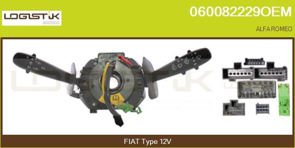 LGK 060082229OEM - Commutateur de colonne de direction droxauto.com