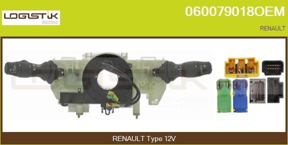 LGK 060079018OEM - Commutateur de colonne de direction droxauto.com