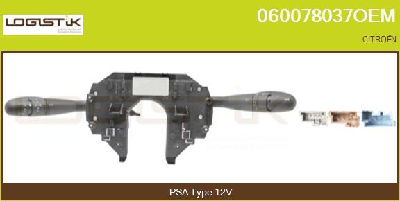 LGK 060078037OEM - Commutateur de colonne de direction droxauto.com